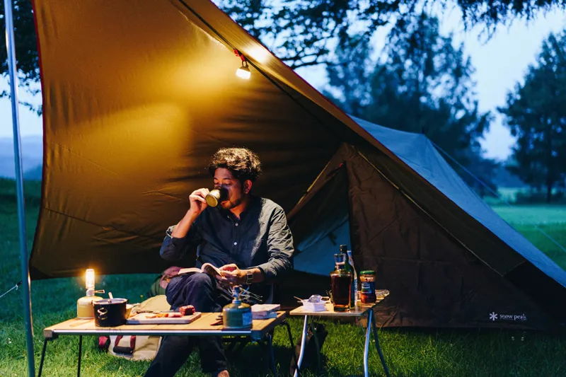 Snow Peak Mini Hozuki Lantern - Snow-11