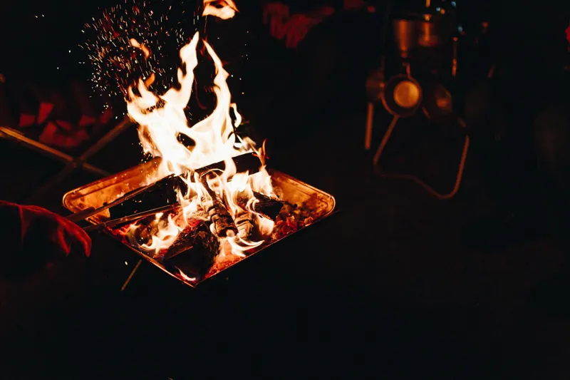 Snow Peak Pack and Carry Fireplace - L-4