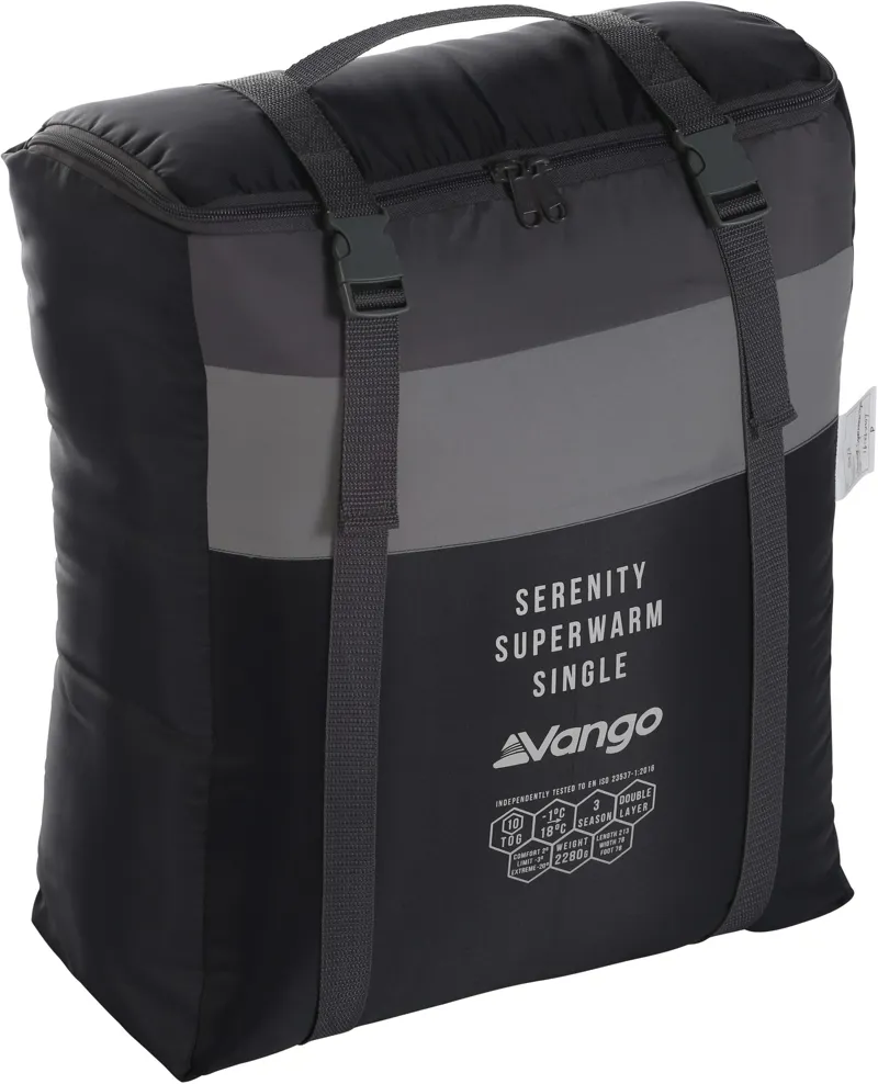 Vango Serenity Superwarm Single Sleeping Bag-2