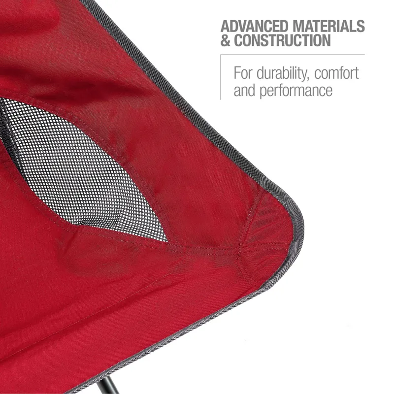 Helinox Sunset Chair - Scarlet-Iron Block-3