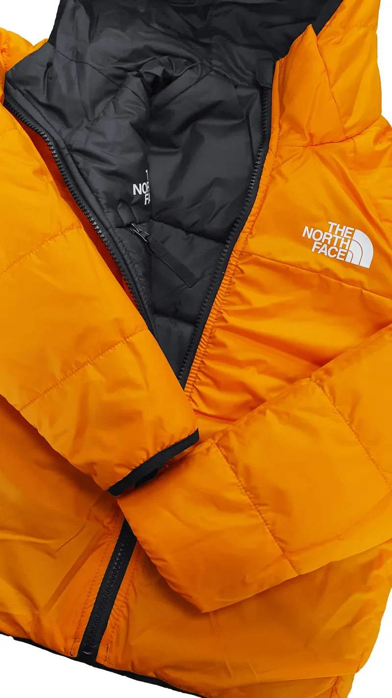 The North Face Boys Reversible Perrito Jacket - TNF Black-Cone Orange-3