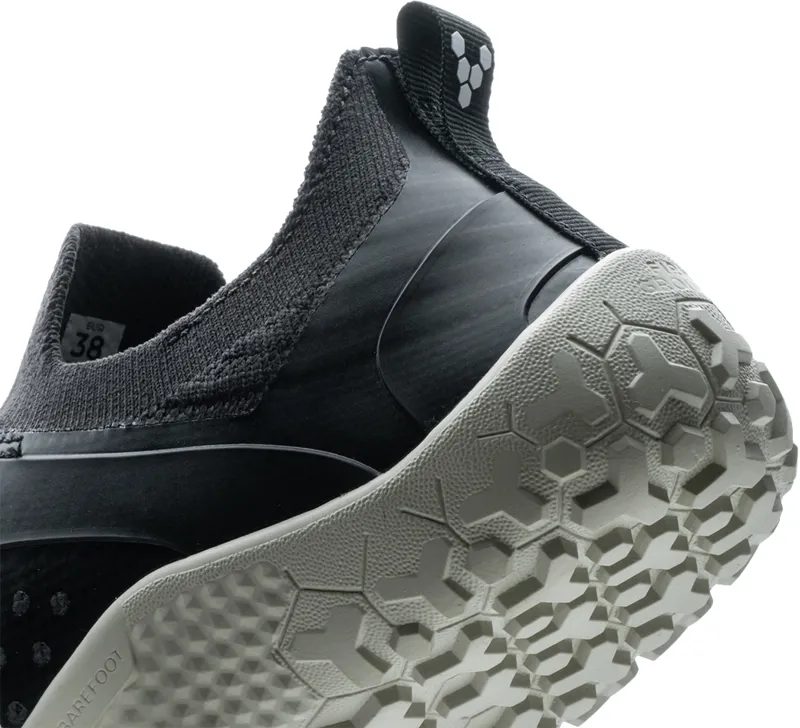 Vivobarefoot Womens Primus Trail Knit FG Shoes - Obsidian-Sandstone-6