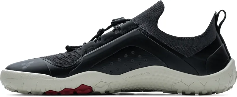 Vivobarefoot Womens Primus Trail Knit FG Shoes - Obsidian-Sandstone-2