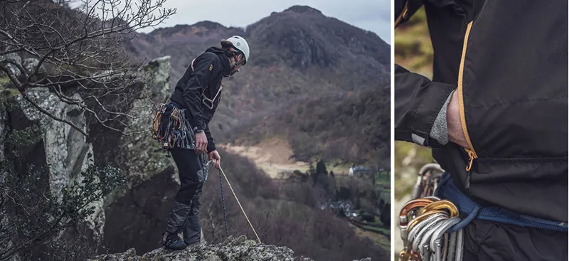 Paramo Mens Enduro Windproof Jacket - Fire-Midnight-5