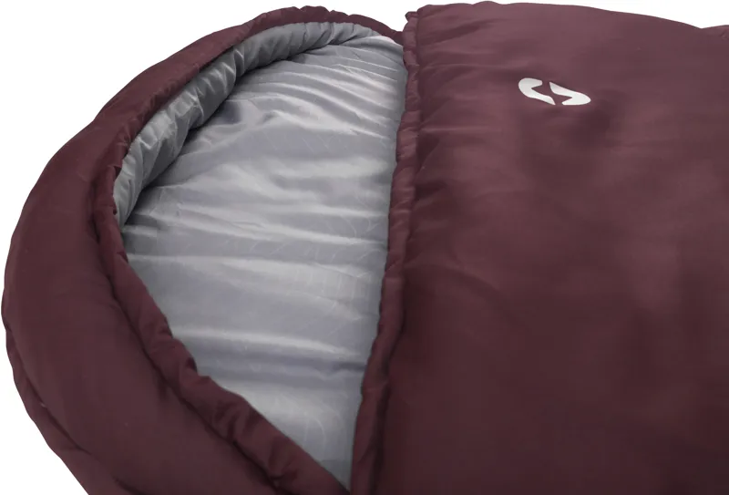 Outwell Campion Lux Sleeping Bag - Aubergine-5