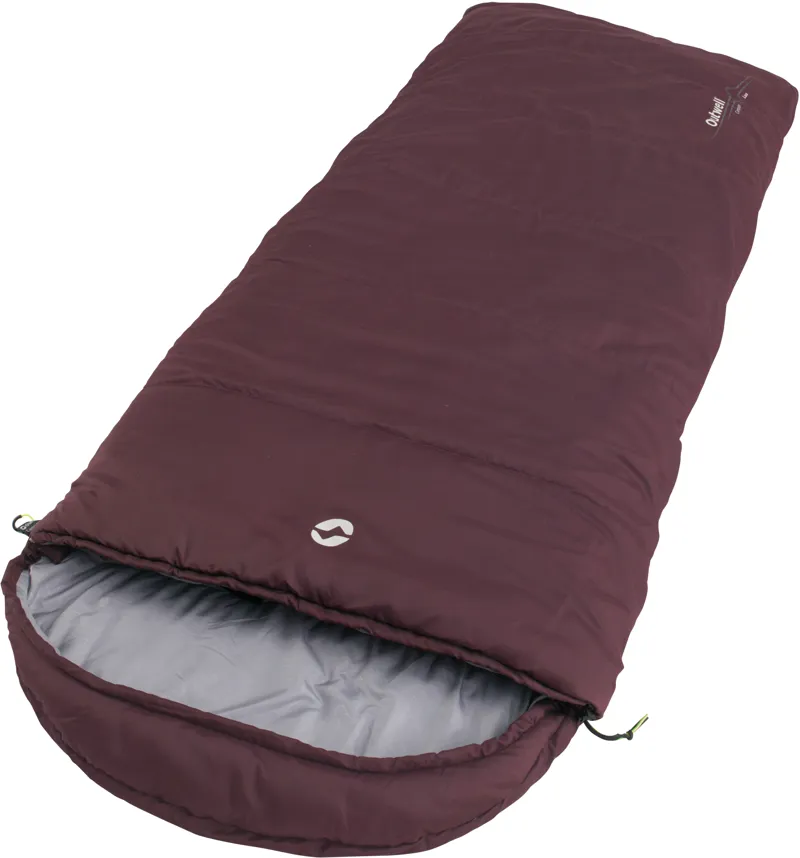 Outwell Campion Lux Sleeping Bag - Aubergine-1