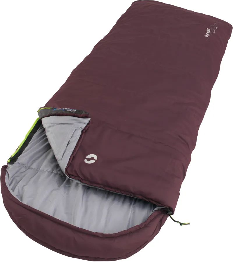 Outwell Campion Lux Sleeping Bag - Aubergine