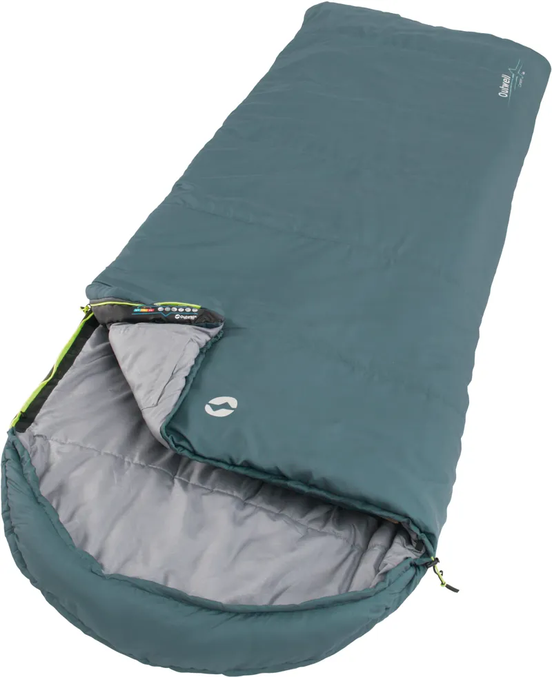 Outwell Campion Lux Sleeping Bag - Teal
