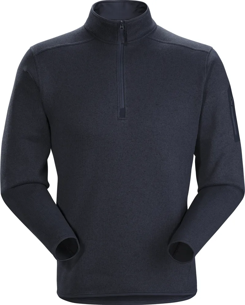 Arcteryx Mens Covert 1/2 Zip - Tui Heather