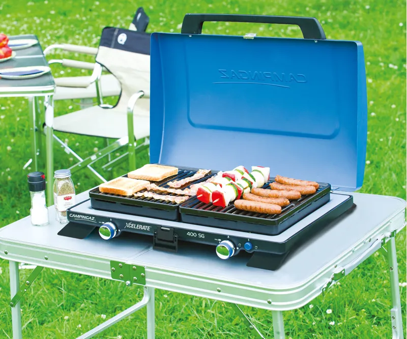 Campingaz Series 400 SG Double Burner and Grill-5