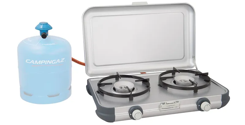Campingaz Camping Kitchen 2 Double Burner Stove-1