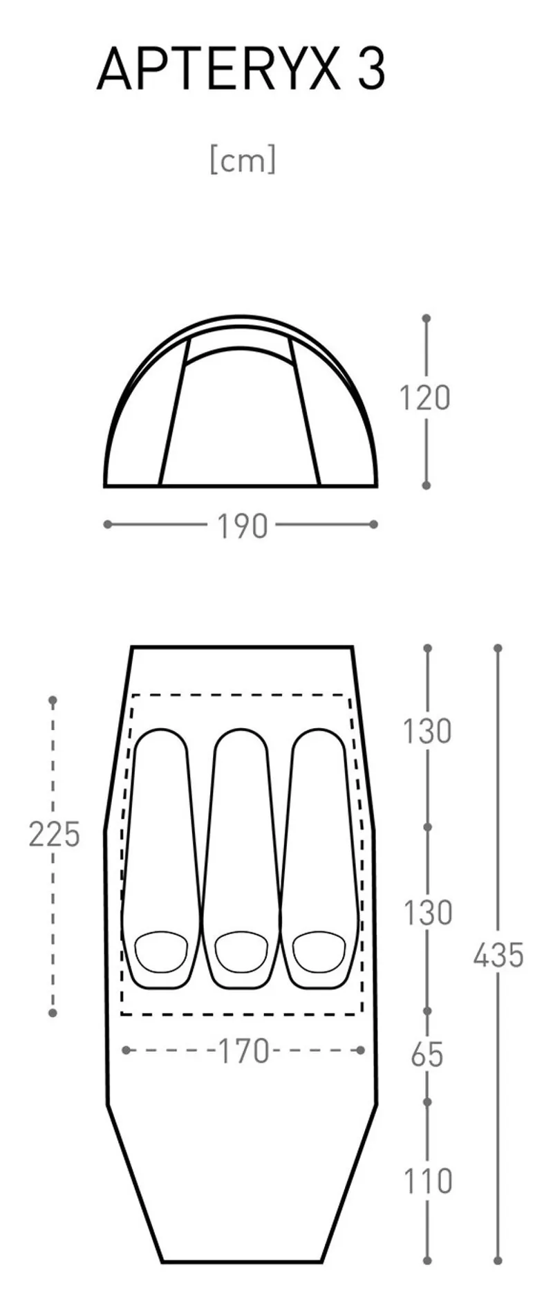 Bach Apteryx 3 Tent - Willow Bough Green-1