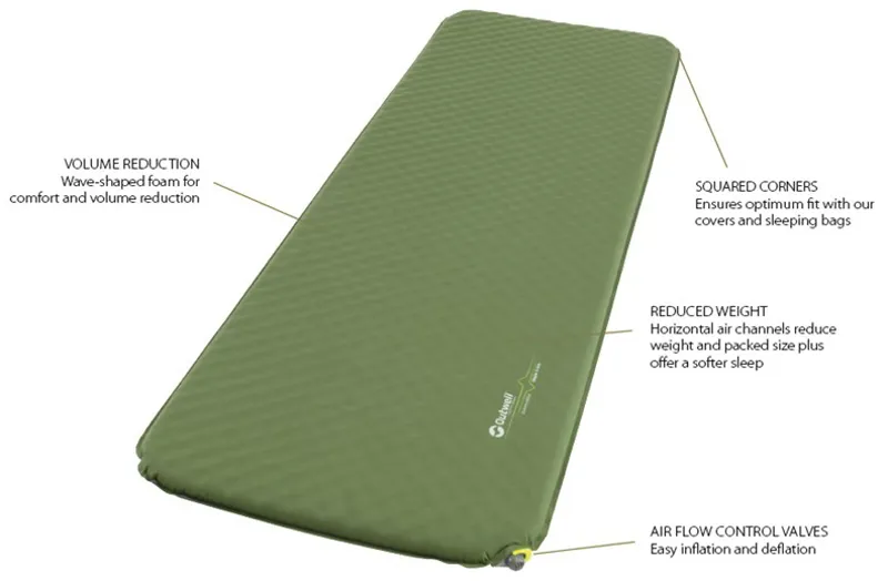 Outwell Dreamcatcher Single Self Inflating Mat - 12cm XL-5