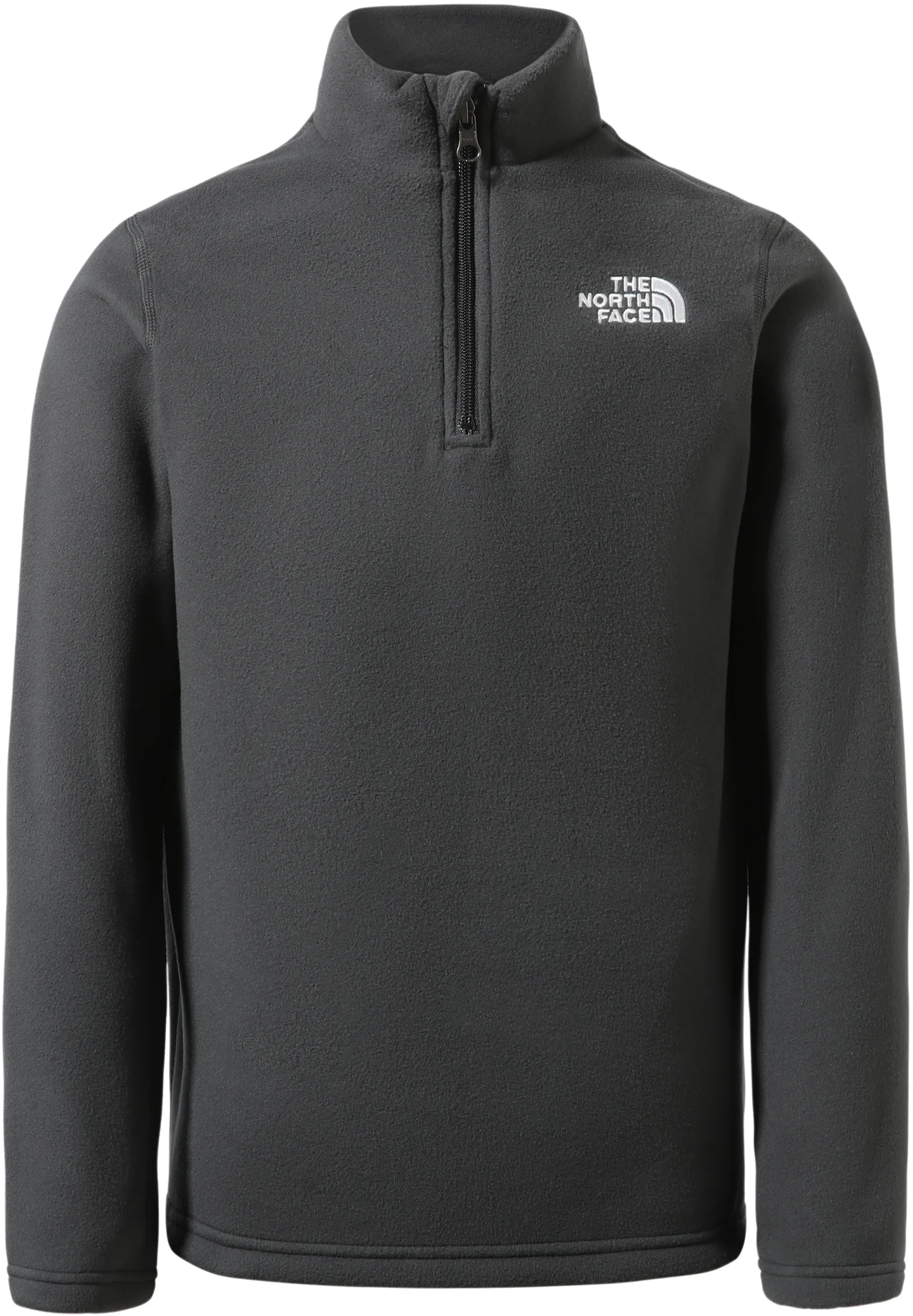 The North Face Youth Glacier 1/4 Zip Fleece Asphalt Grey