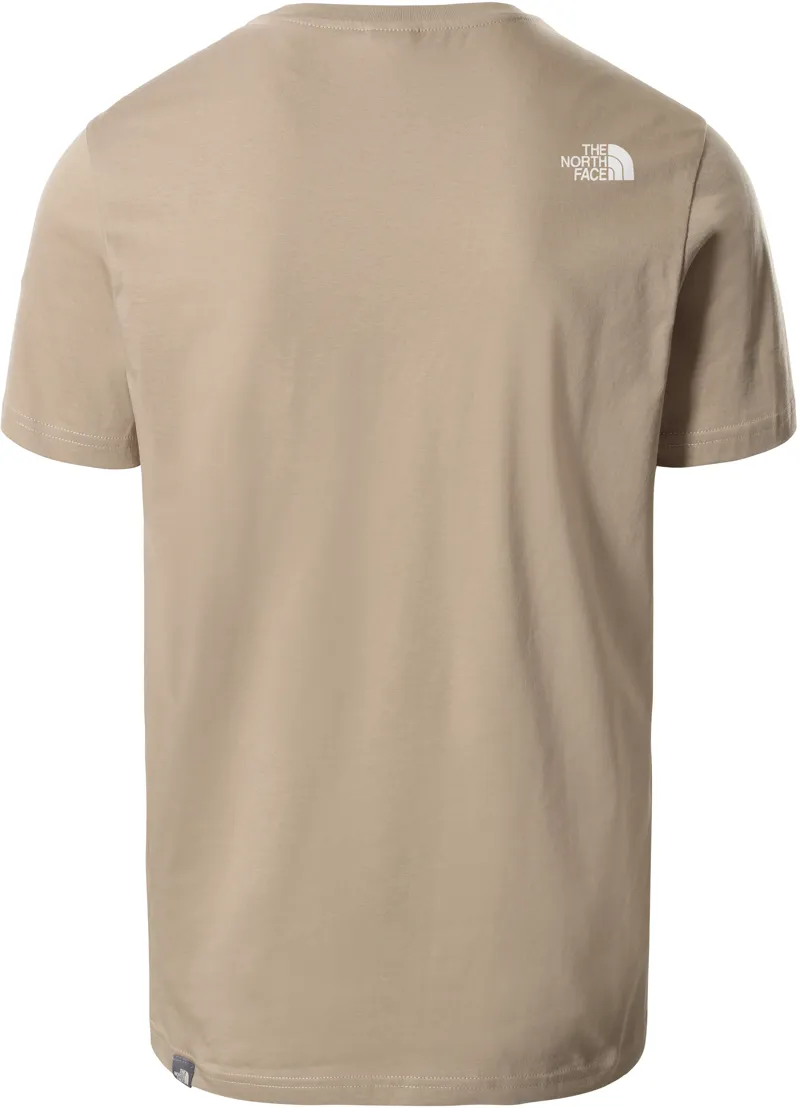 The North Face Men's Short Sleeved Simple Dome Tee - Kelp Tan-1