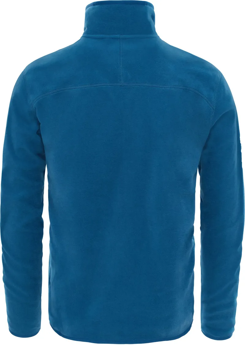 The North Face Mens 100 Glacier 1-4 Zip Fleece - Monterey Blue-1