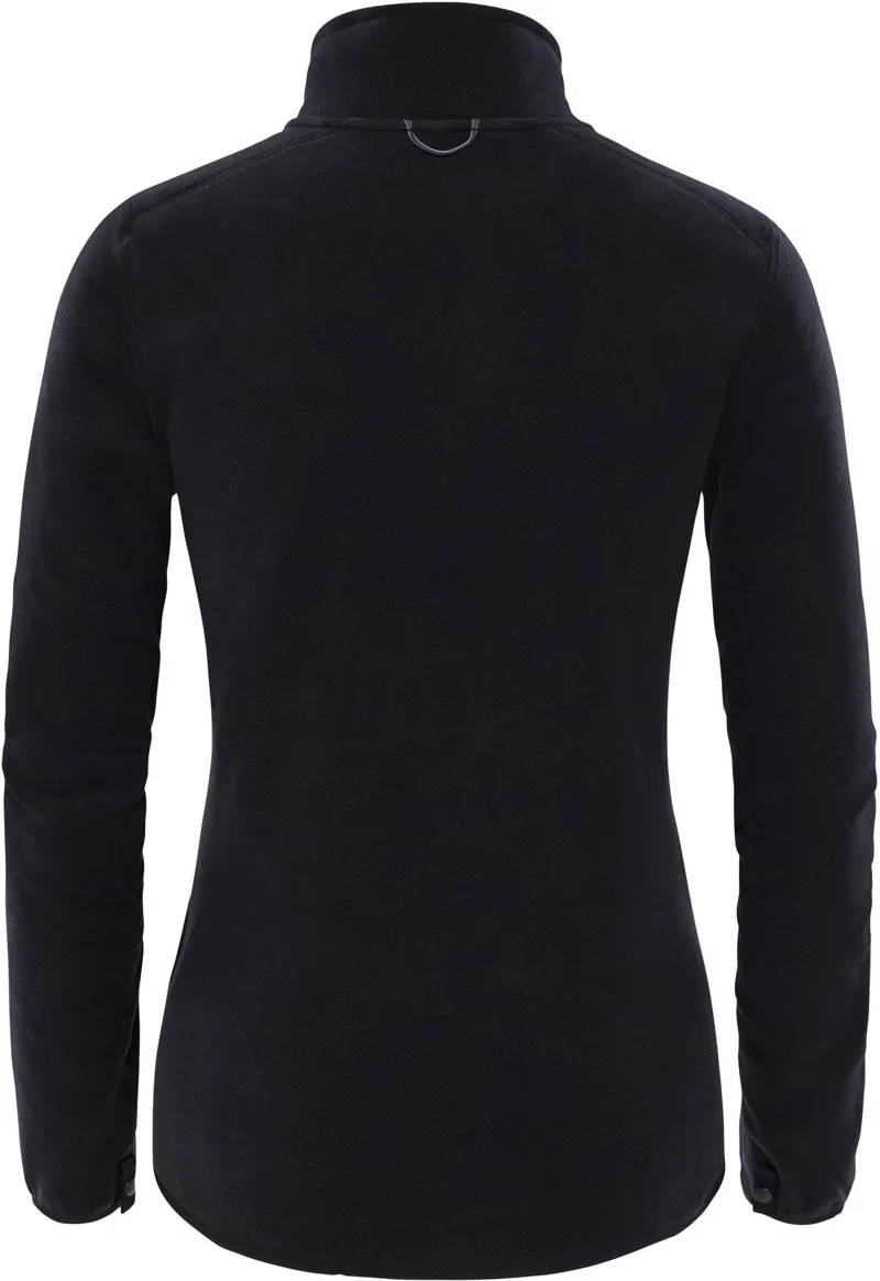 The North Face Womens 100 Glacier Full Zip Fleece - TNF Black-1