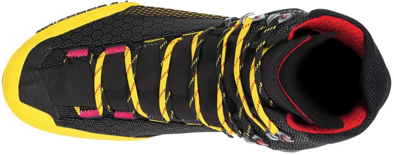La Sportiva Mens Aequilibrium ST GTX Boots - Black-Yellow-4