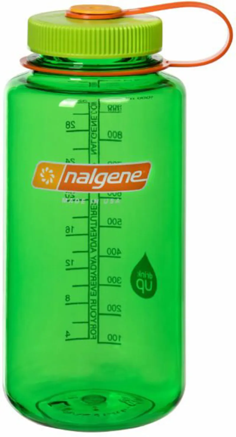 Nalgene Tritan Sustain Wide Mouth Bottle - 1L - Melon Ball