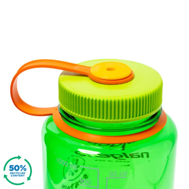 Nalgene Tritan Sustain Wide Mouth Bottle - 1L - Melon Ball-2