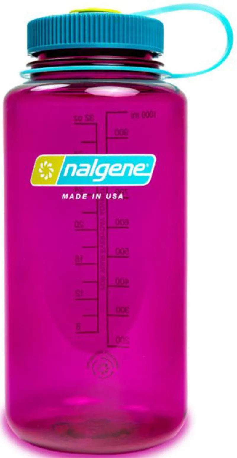 Nalgene Tritan Sustain Wide Mouth Bottle - 1L - Eggplant