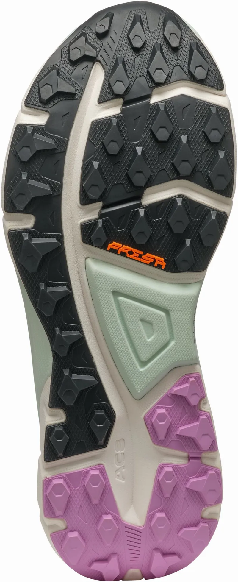 Scarpa Womens Golden Gate 2 ATR Running Shoe - Orange Fluo-Orchid-6