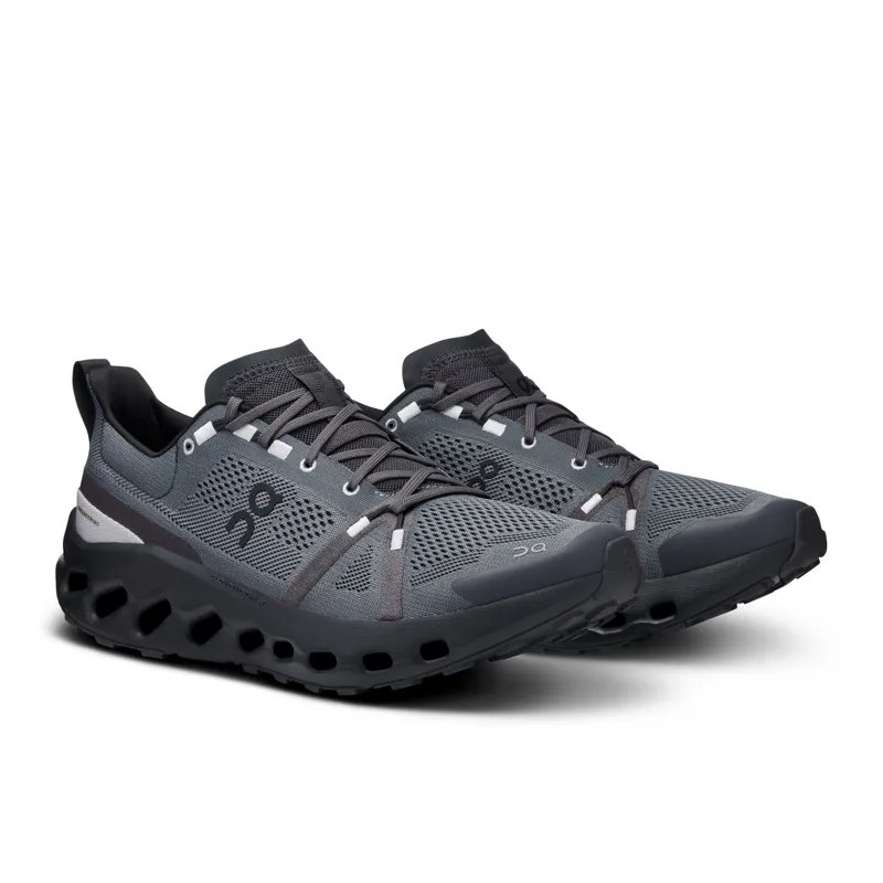 ON Mens Cloudsurfer Trail Running Shoe - Eclipse-Black-2