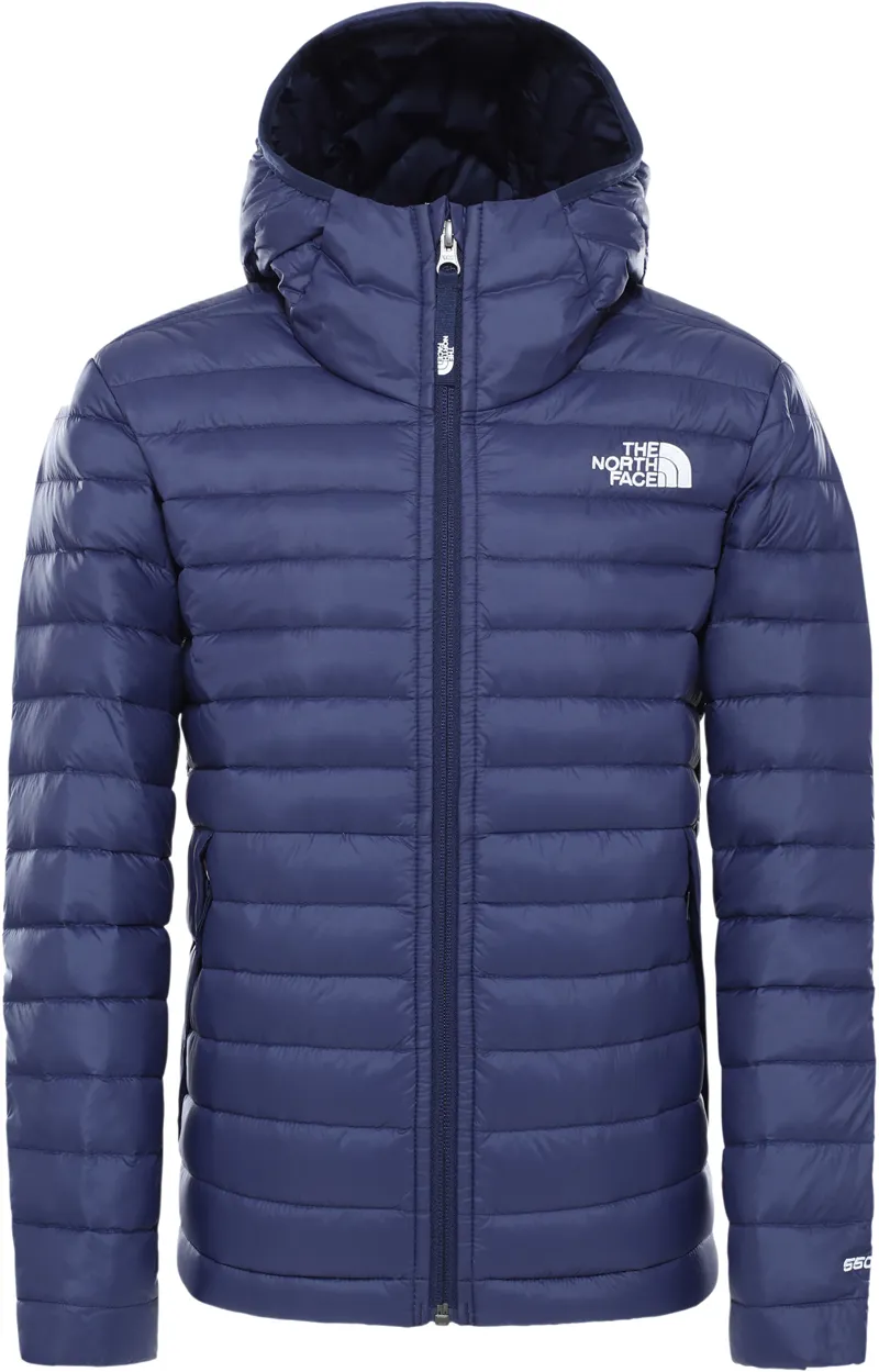 navy blue north face hoodie
