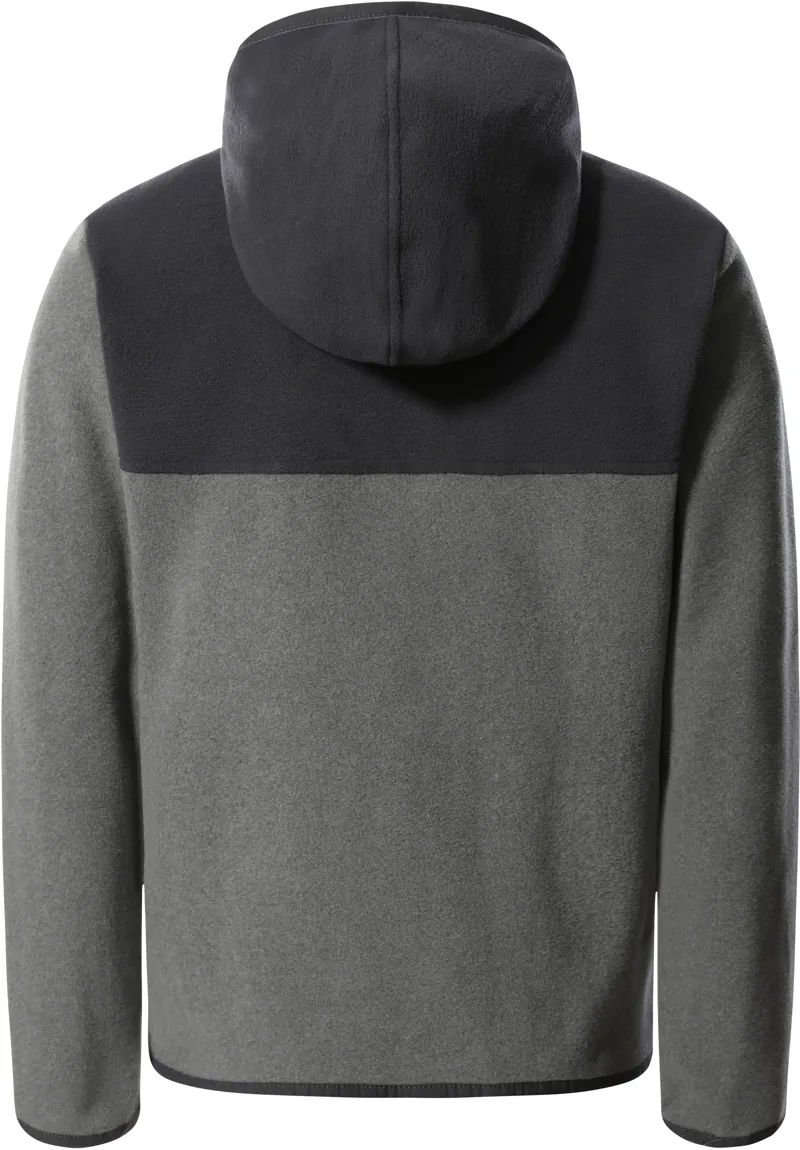 The North Face Boys Glacier Full Zip Hoodie - TNF Medium Grey Heather
