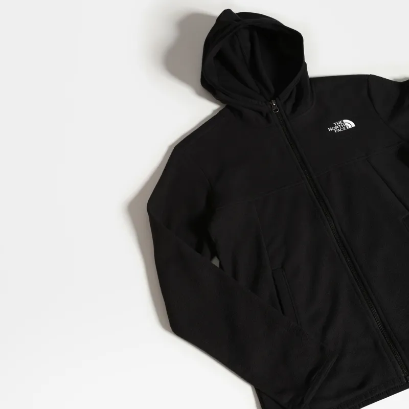 The North Face Boys Glacier Full Zip Hoodie - TNF Black-4