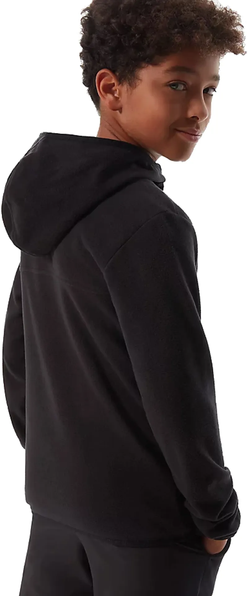 The North Face Boys Glacier Full Zip Hoodie - TNF Black-3