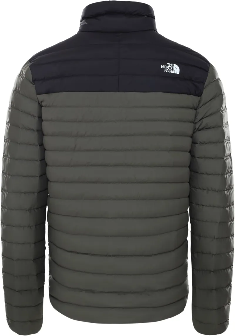 The North Face Mens Stretch Down Jacket - New Taupe Green - TNF Black-1