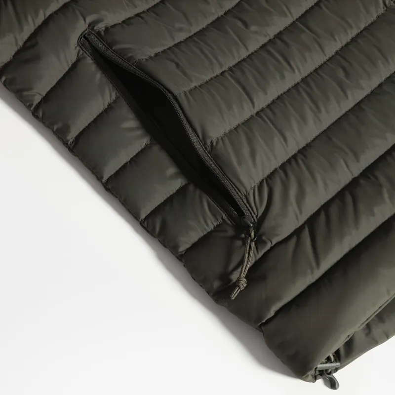 The North Face Mens Stretch Down Jacket - New Taupe Green - TNF Black-9