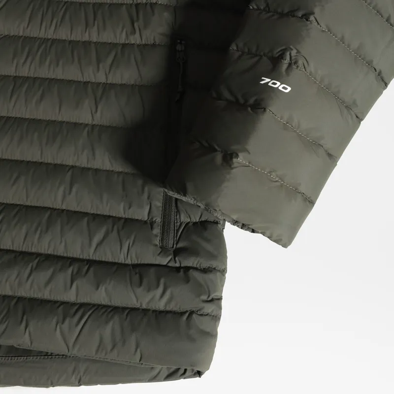 The North Face Mens Stretch Down Jacket - New Taupe Green - TNF Black-8