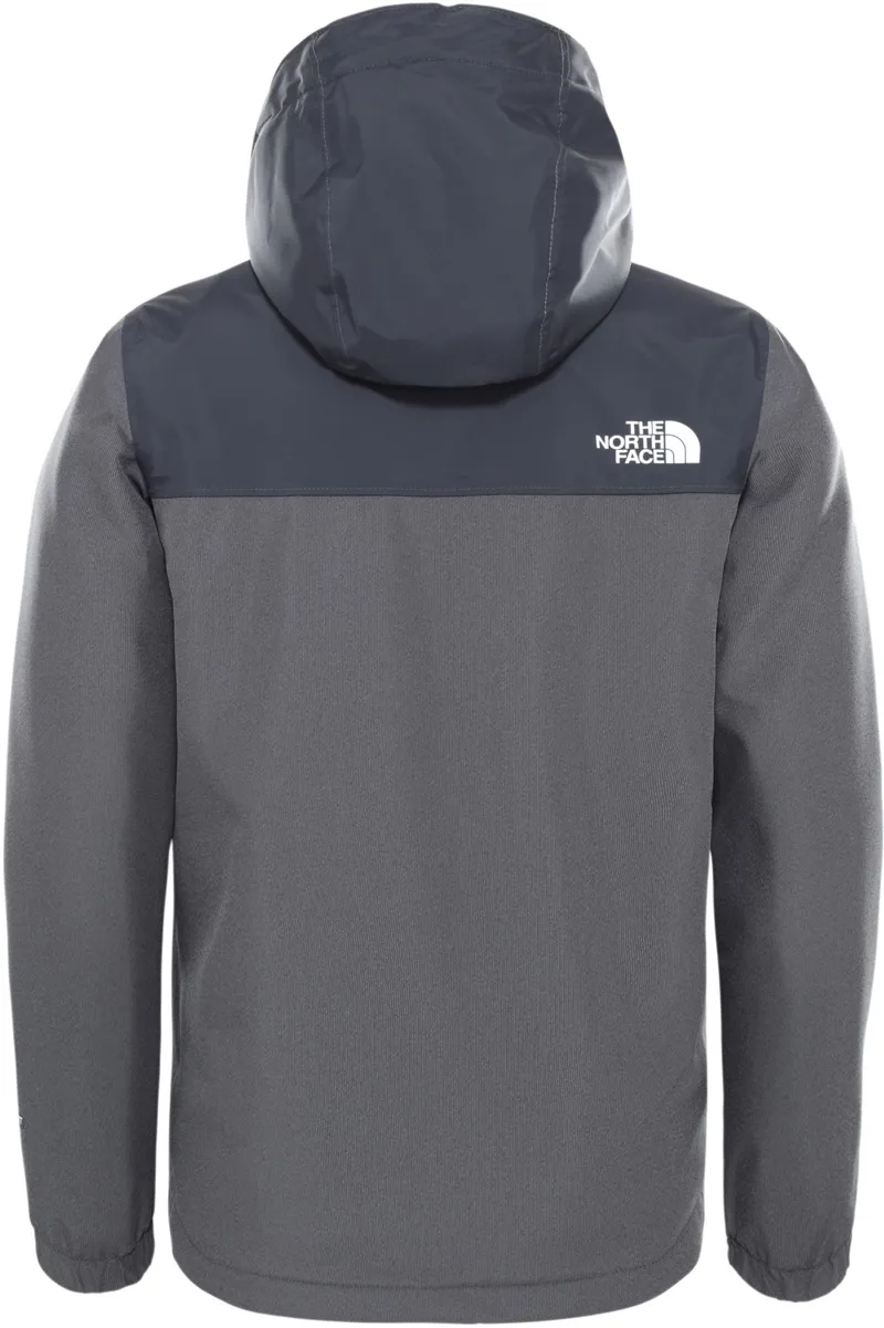 The North Face Boys Warm Storm Rain Jacket Asphalt Grey
