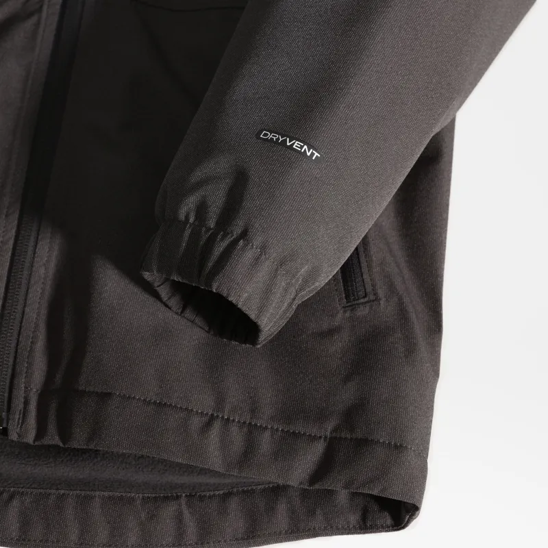 The North Face Boys Warm Storm Rain Jacket - Asphalt Grey Heather-7