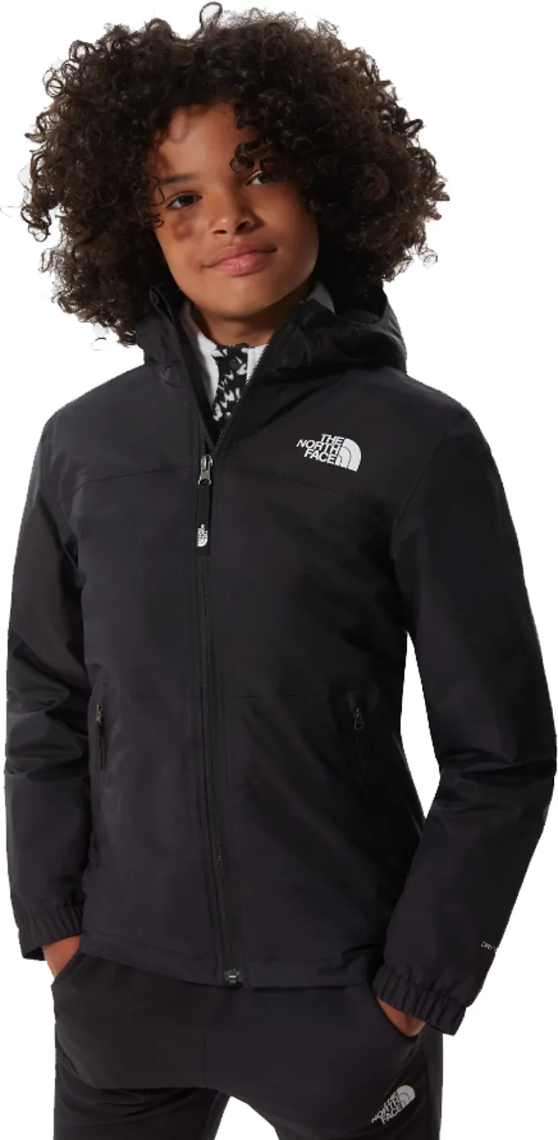 The North Face Boys Warm Storm Rain Jacket - TNF Black-2