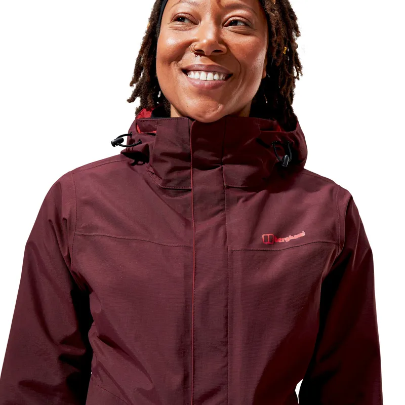 Berghaus Womens Hillwalker Jacket IA - Autumn Purple-Tall Poppy-3