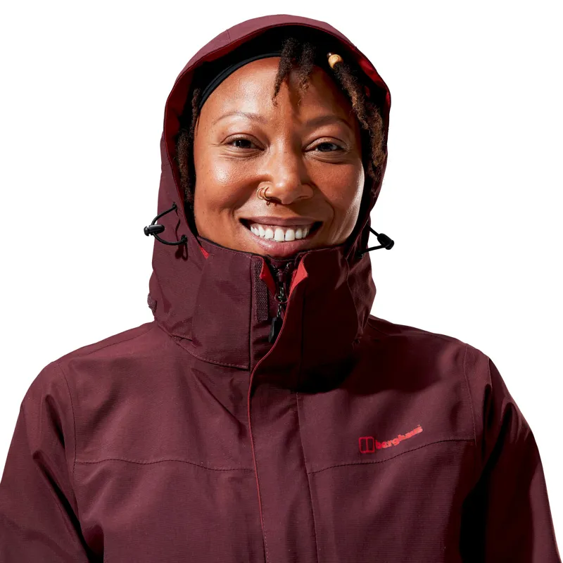 Berghaus Womens Hillwalker Jacket IA - Autumn Purple-Tall Poppy-5