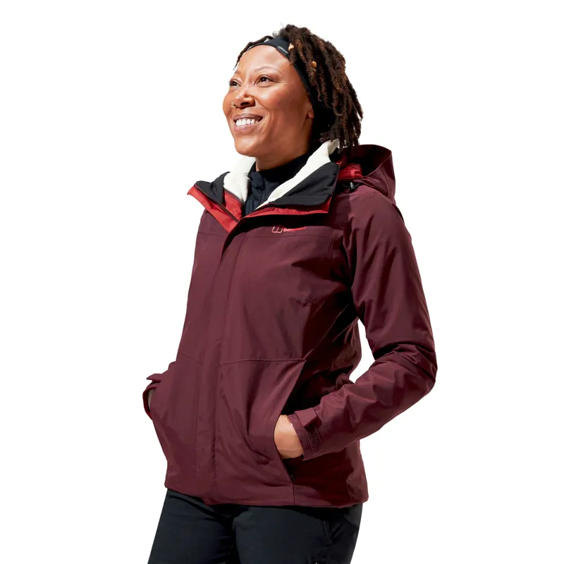 Berghaus Womens Hillwalker Jacket IA - Autumn Purple-Tall Poppy-8