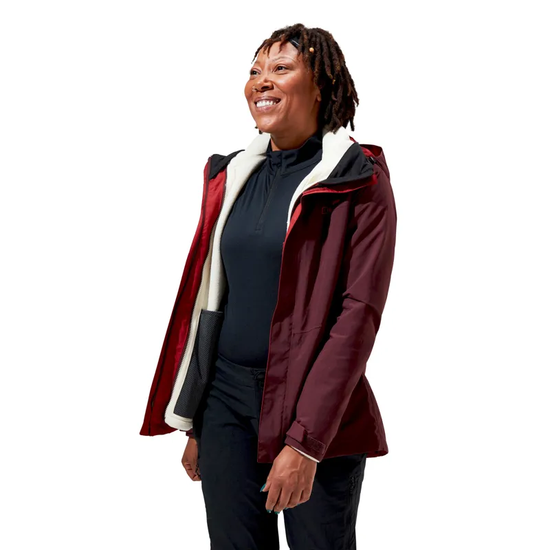 Berghaus Womens Hillwalker Jacket IA - Autumn Purple-Tall Poppy-12