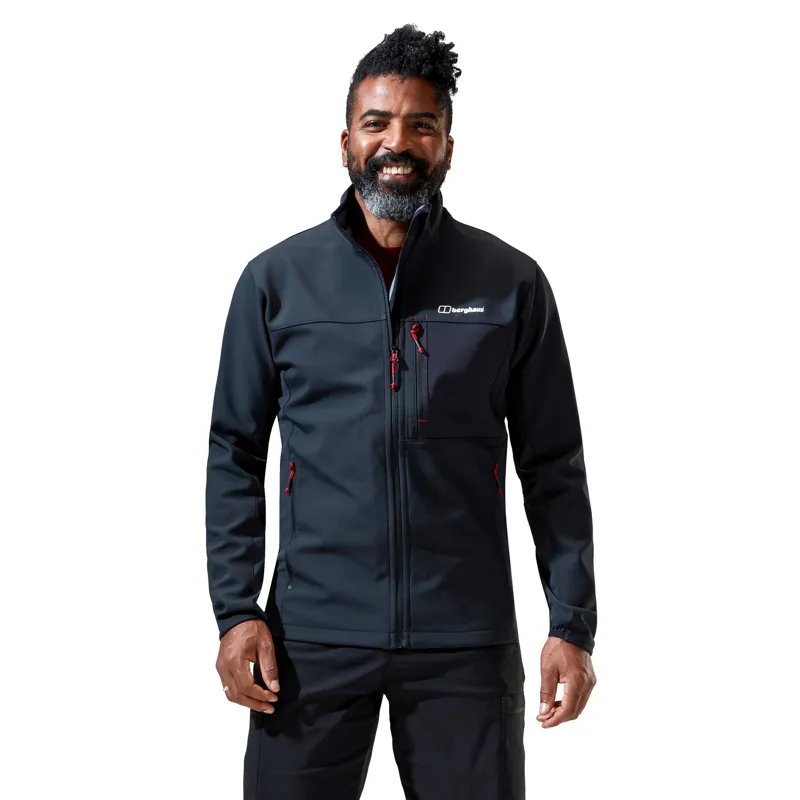 Berghaus Mens Ghlas 2.0 Softshell Jacket - Black-3