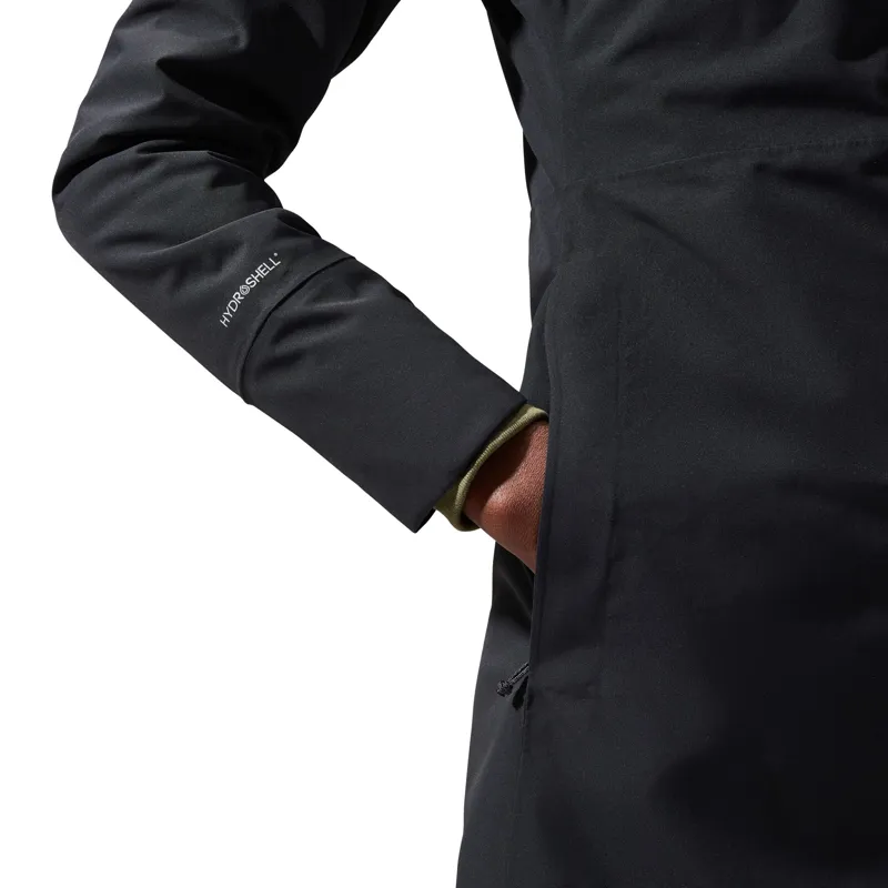 Berghaus Womens Omeara Long Shell Jacket - Black-9