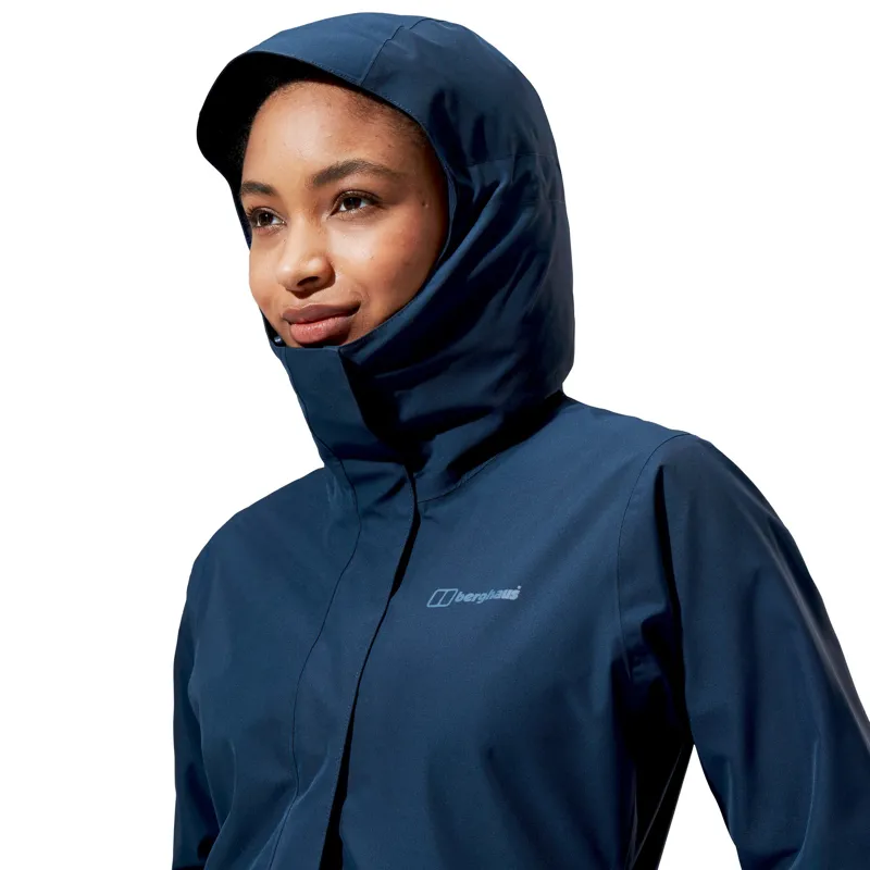 Berghaus Womens Omeara Long Shell Jacket - Dusk-7