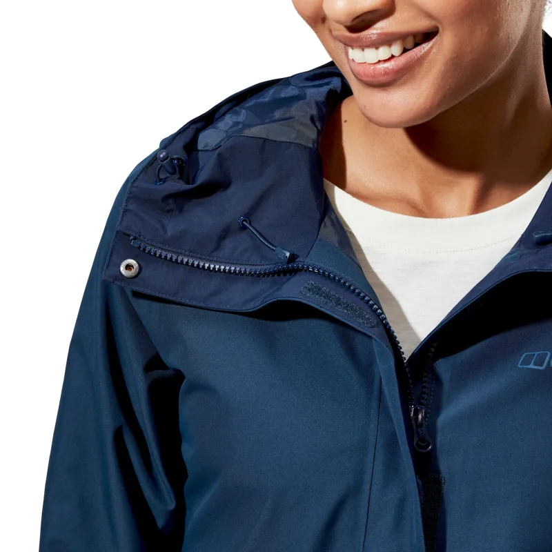 Berghaus Womens Omeara Long Shell Jacket - Dusk-9
