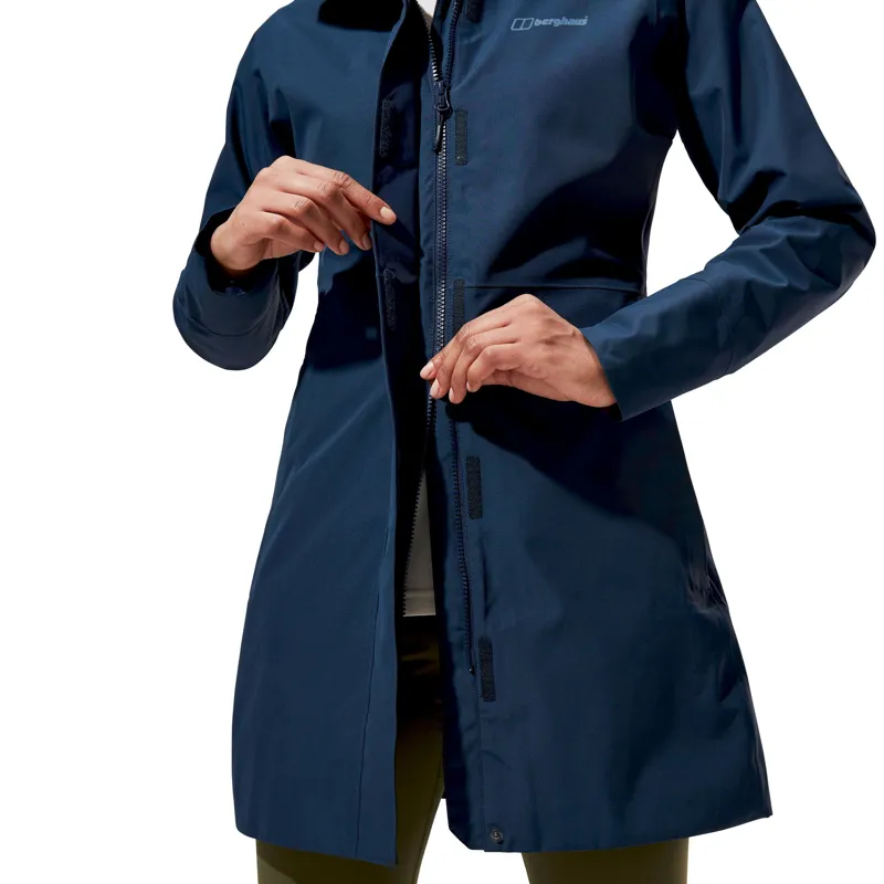 Berghaus Womens Omeara Long Shell Jacket - Dusk-11