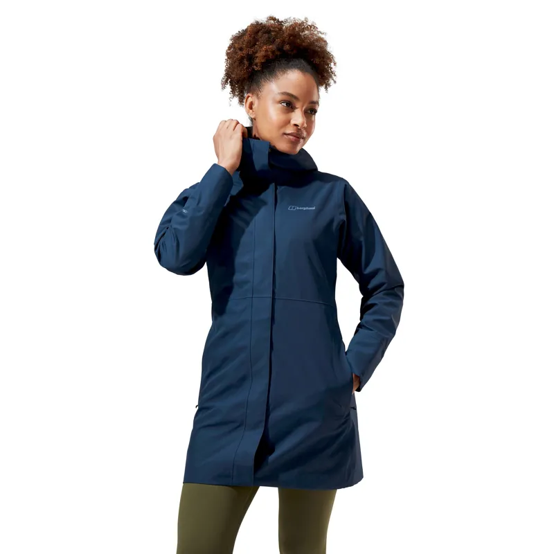 Berghaus Womens Omeara Long Shell Jacket - Dusk-3