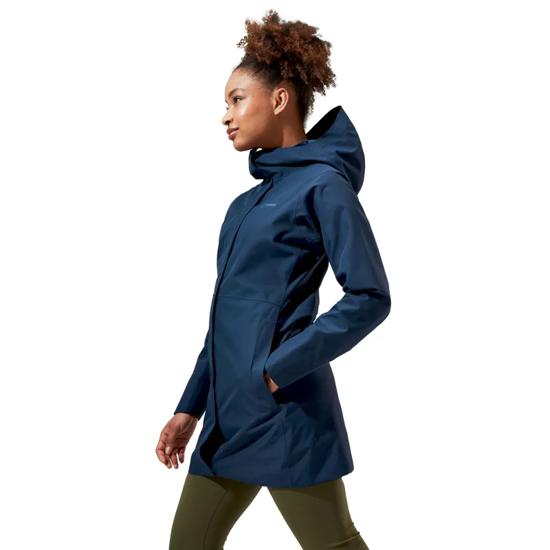 Berghaus Womens Omeara Long Shell Jacket - Dusk-4