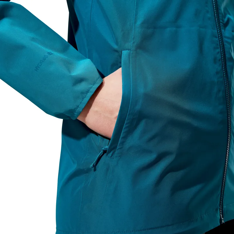 Berghaus Womens Deluge Pro 3.0 Jacket - Deep Ocean-Jungle Jewel-3