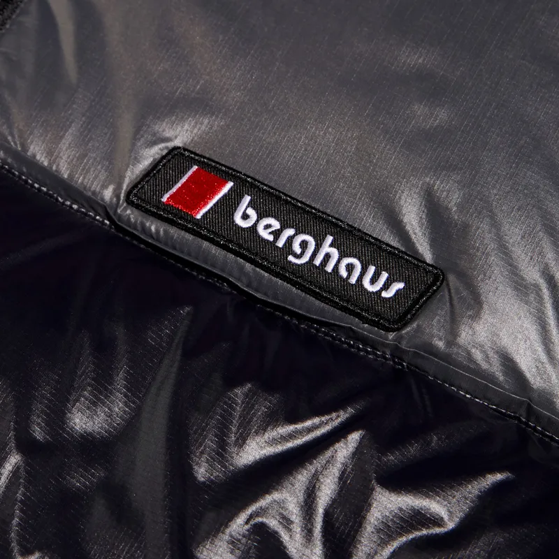 Berghaus Unisex Blockback Down Jacket - Jet Black-Grey Pinstripe-8